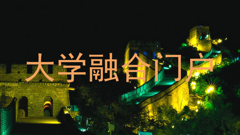 大学融合门户