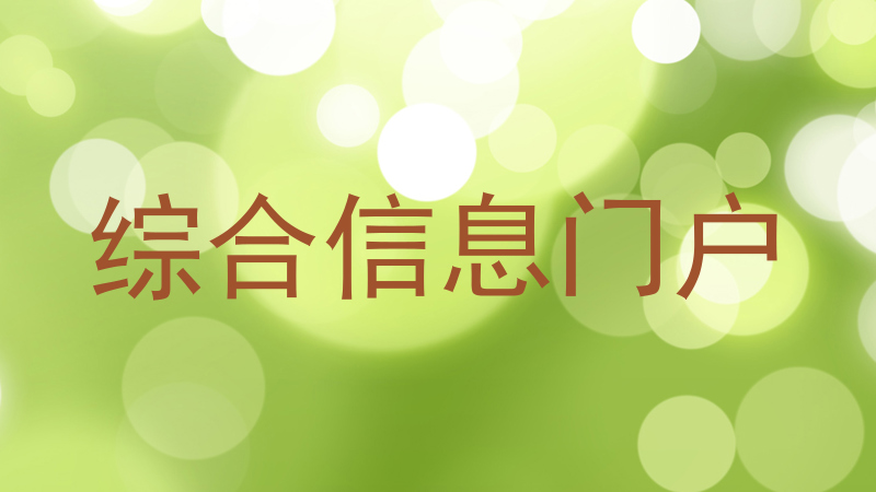 综合信息门户