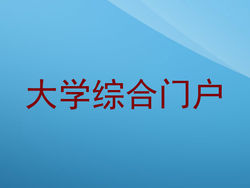 大学综合门户