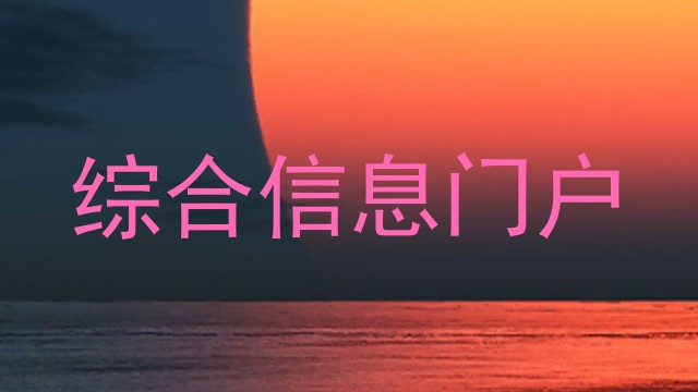 综合信息门户