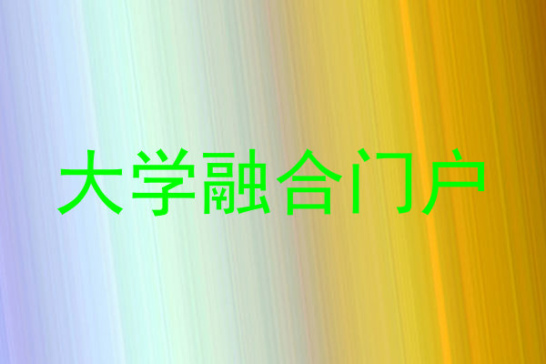 大学融合门户