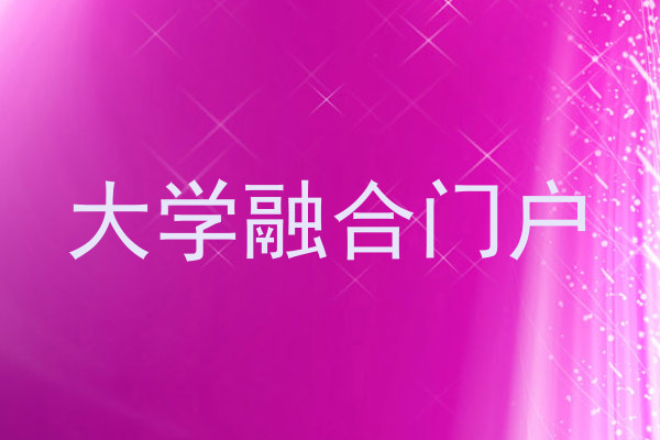 大学融合门户