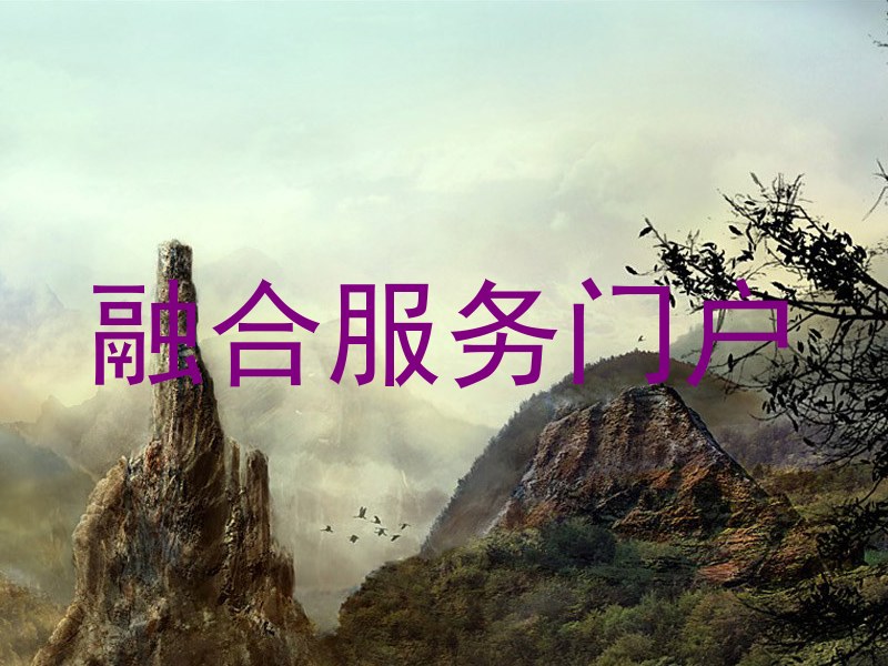 融合服务门户