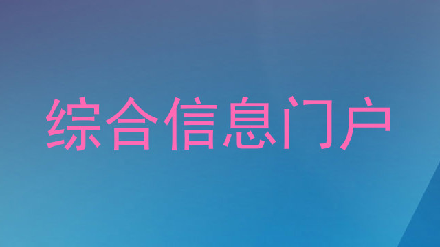 综合信息门户