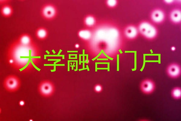 大学融合门户