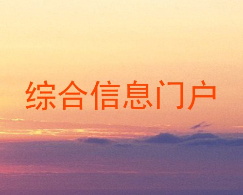 综合信息门户