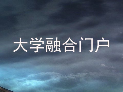 大学融合门户