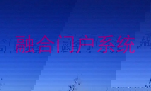 融合门户系统