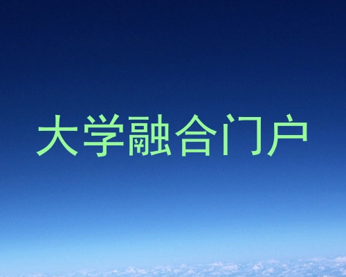 大学融合门户