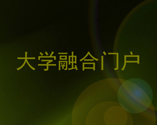 大学融合门户