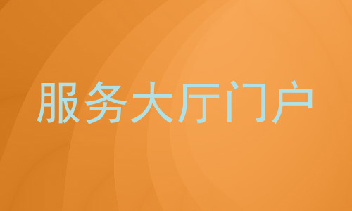 服务大厅门户