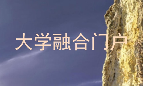 大学融合门户