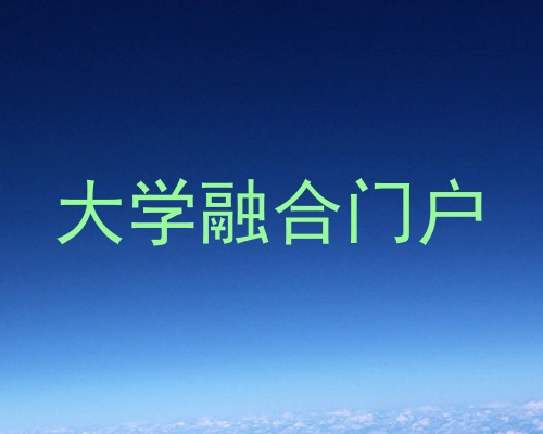 大学融合门户