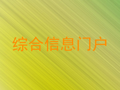 综合信息门户