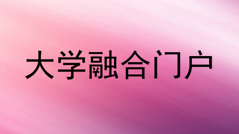 大学融合门户