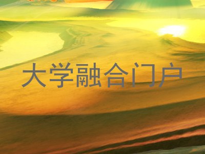 大学融合门户