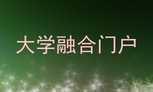 大学融合门户