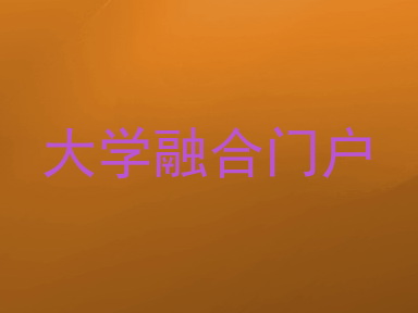 大学融合门户