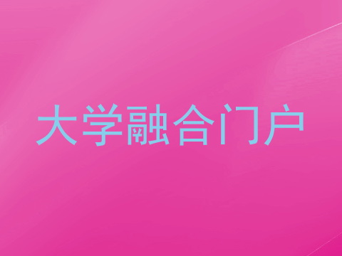 大学融合门户