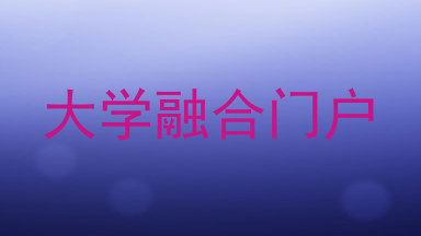 大学融合门户