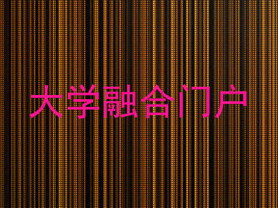 大学融合门户