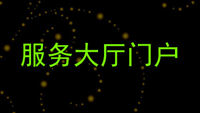 服务大厅门户
