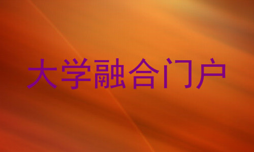 大学融合门户