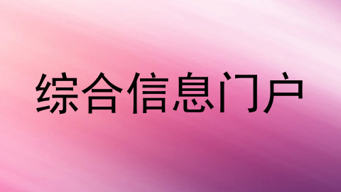 综合信息门户