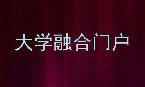 大学融合门户