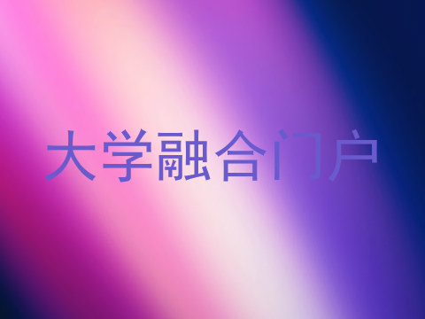 大学融合门户