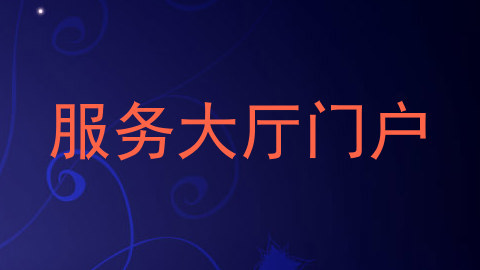 服务大厅门户