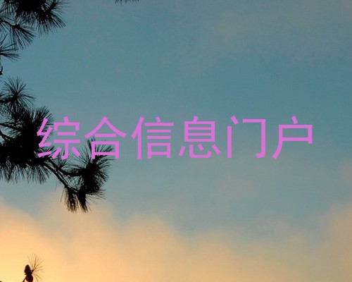 综合信息门户