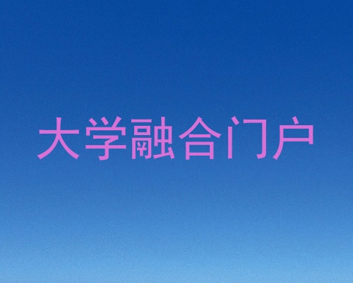 大学融合门户