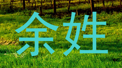 余姓