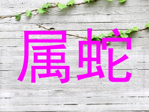 属蛇