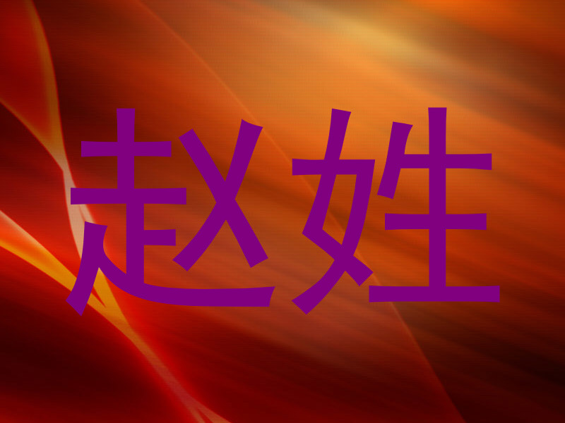 赵姓