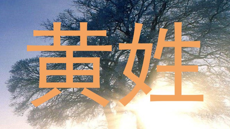 黄姓