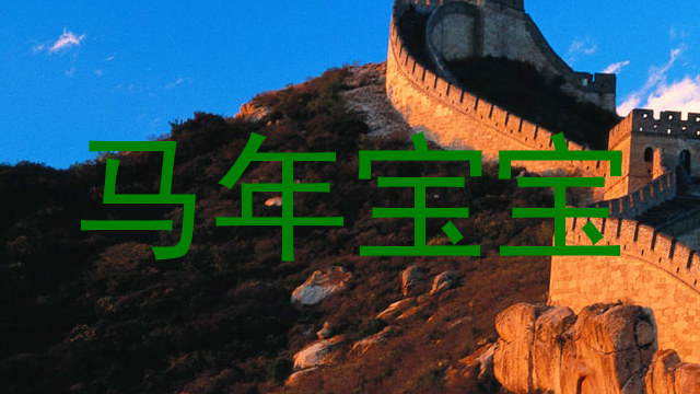 马年宝宝