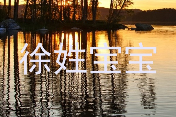 徐姓宝宝