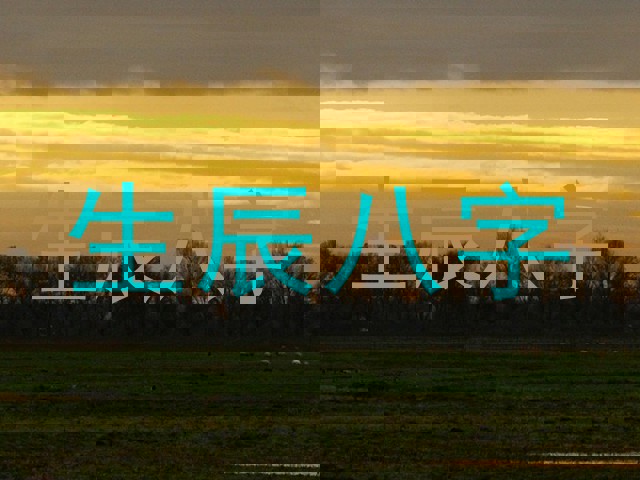 生辰八字