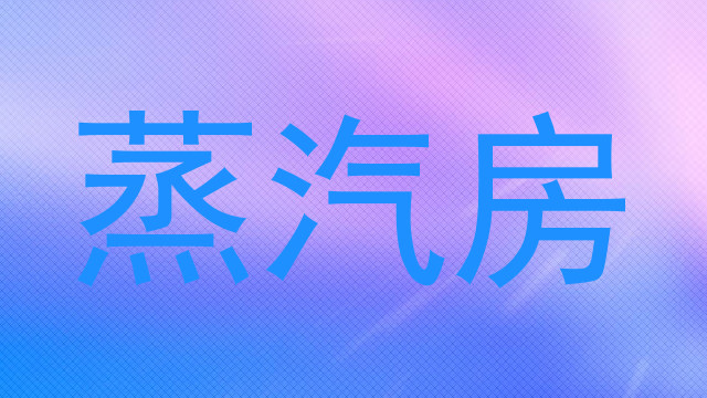 蒸汽房