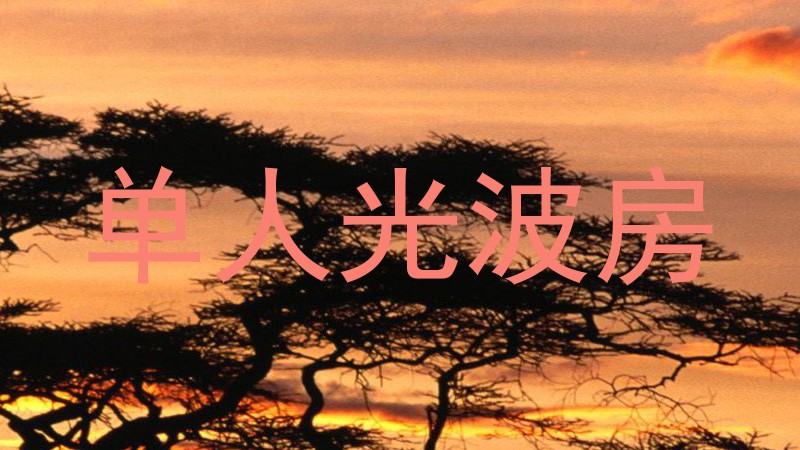 单人光波房
