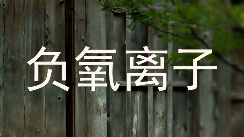 负氧离子