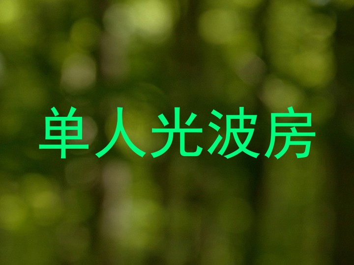 单人光波房