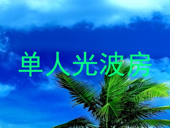 单人光波房