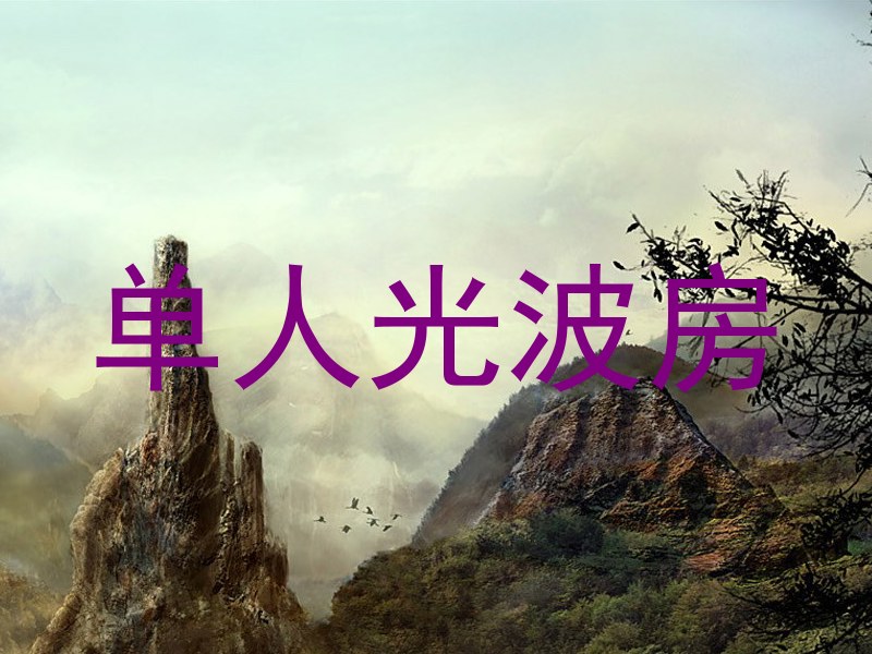 单人光波房