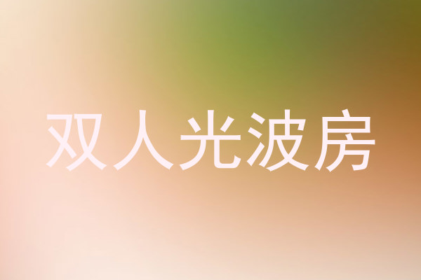 双人光波房