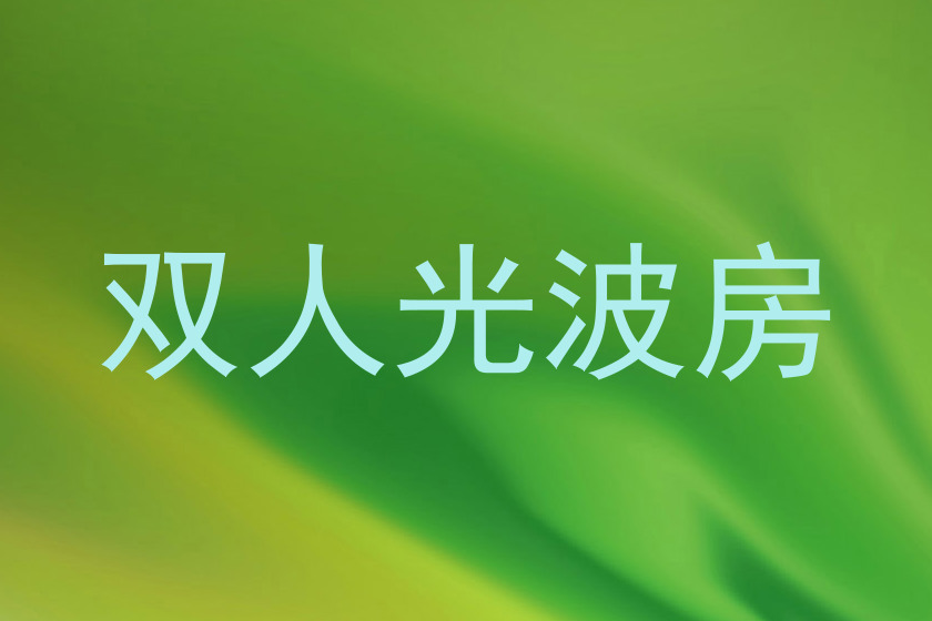 双人光波房