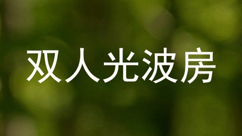 双人光波房