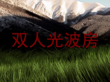 双人光波房